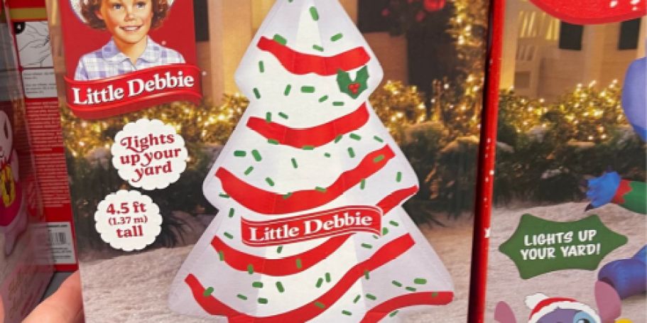 Grab the Little Debbie Christmas Tree Cake Inflatable on Walmart.com Before It Sells Out!