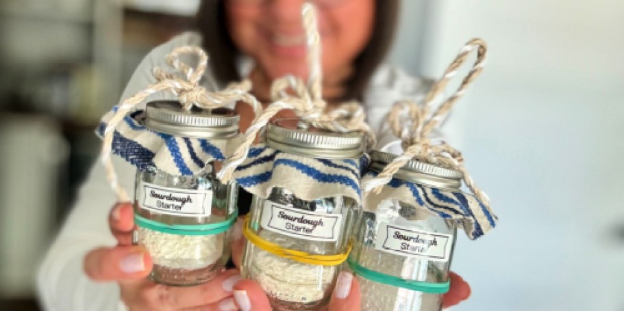 This Cute DIY Mini Sourdough Starter Ornament is Perfect for Gifting!