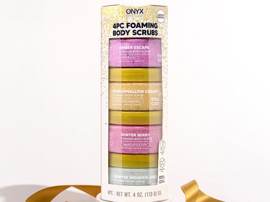 4 Onyx Body Scrubs