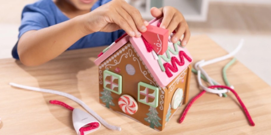 Hurry! Melissa & Doug Gingerbread House Just $7 on Walmart.com (Reg. $33)
