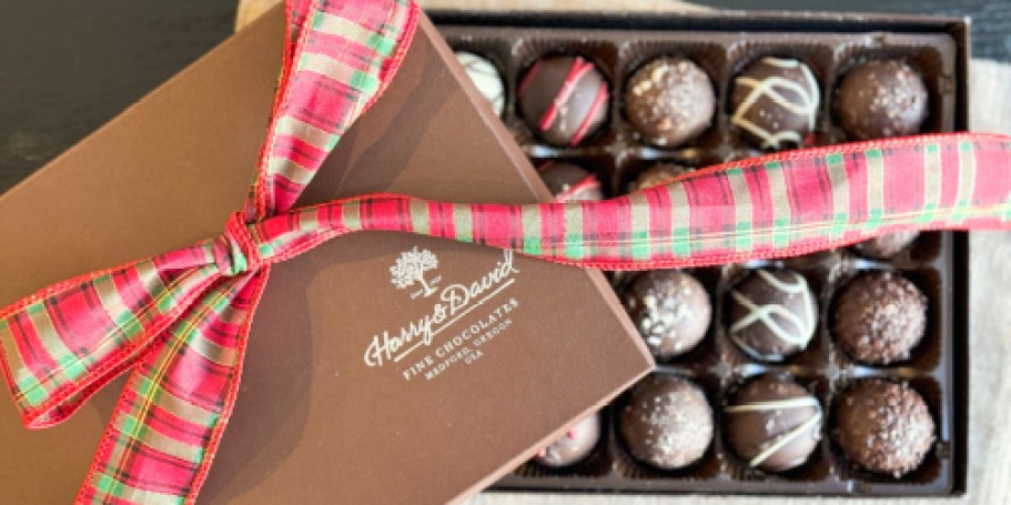 Harry & David Chocolate Truffles Gift Box Just $34.99 + RARE Free Delivery ($70 Value)