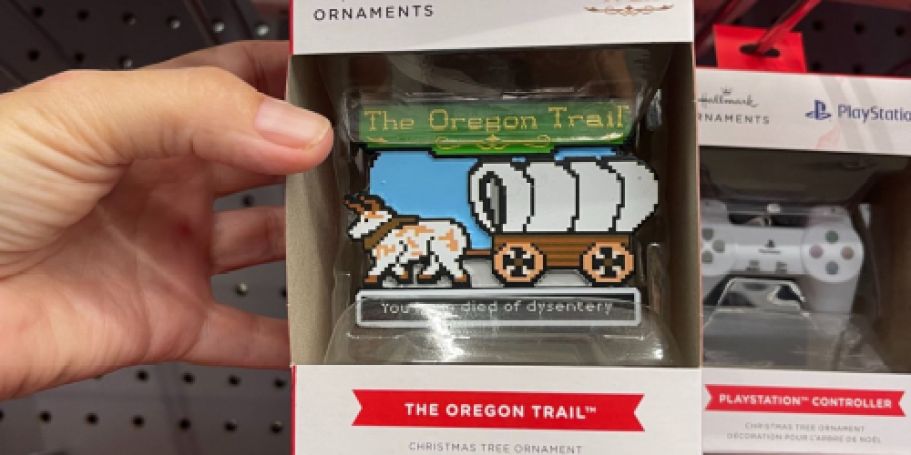 Hallmark Christmas Ornaments from $9.48 at Walmart.com | Oregon Trail, Wednesday & More