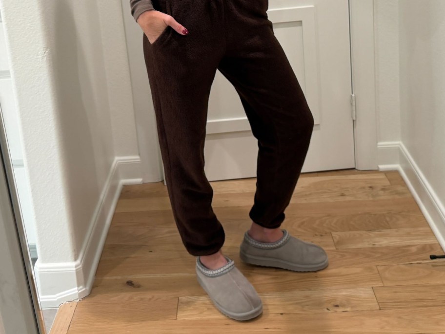 Quince Shearling Clog Slippers