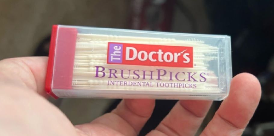 The Doctor’s Brush Picks 120-Count Just $1.27 Shipped on Amazon
