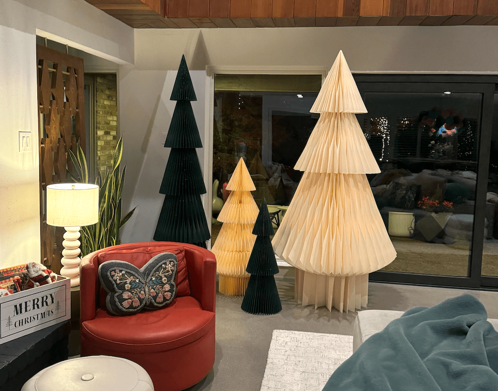 West Elm Large paper trees