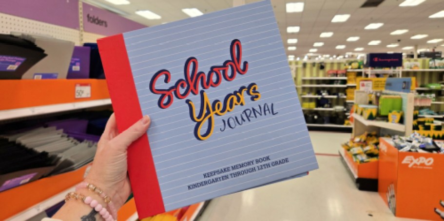 NEW K-12 School Memory Journal Just $12.99 at Target