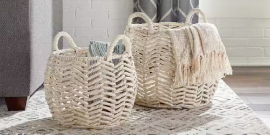 Get 50% Off Home Depot Storage Baskets + Free Shipping (Today Only)