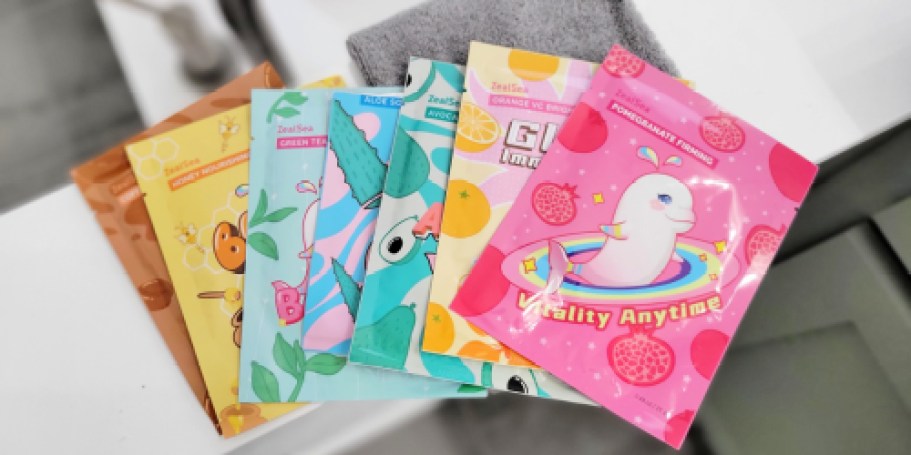 Sheet Masks 7-Pack Only $6.99 on Amazon | Thousands of 5-Star Ratings