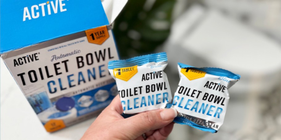 Active Toilet Bowl Cleaner One-Year Supply Just $9.33 Shipped on Amazon (Reg. $20)