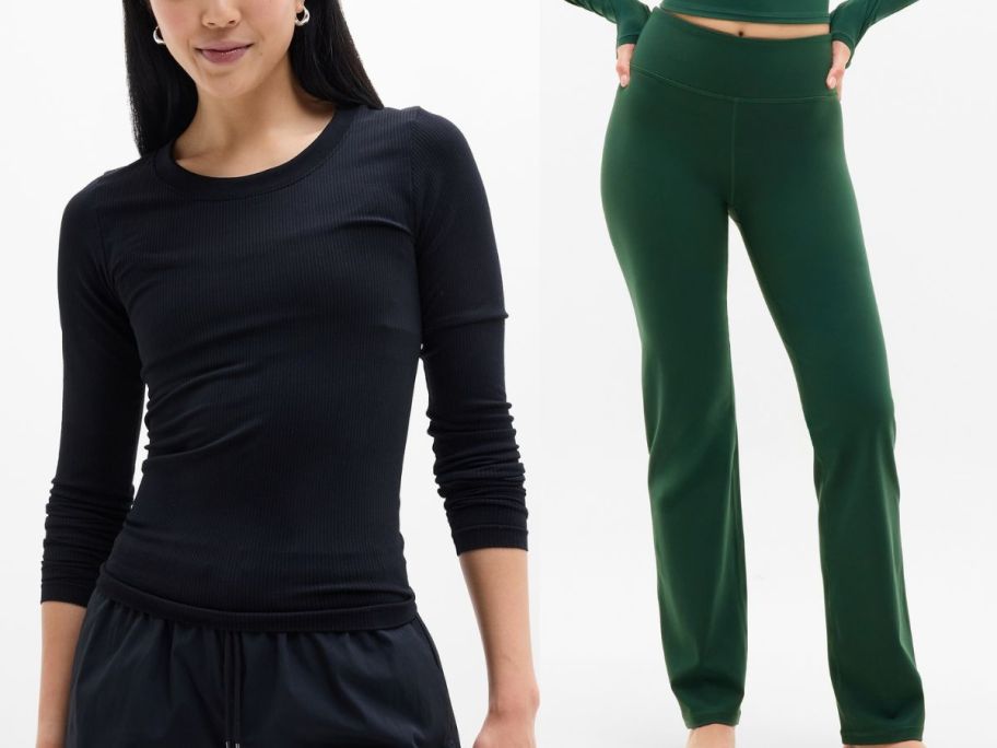 Athleta shirt and sweats