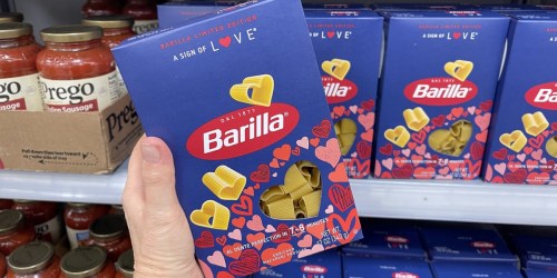 Barilla Heart-Shaped Pasta Just $1.76 on Walmart.com (Easy Valentine’s Day Meal)