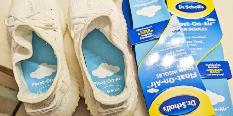 Dr. Scholl’s Men’s Insoles Just $4.50 Shipped on Amazon (Regularly $13)