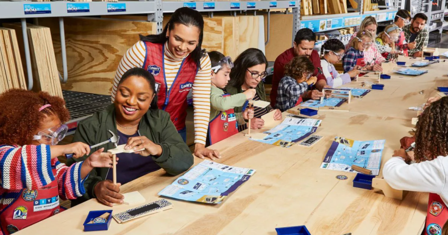 Lowe's Kids Workshops