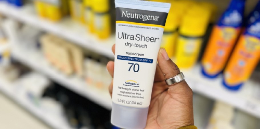 Neutrogena Sunscreen Only $4.65 Shipped on Amazon (Reg. $10)