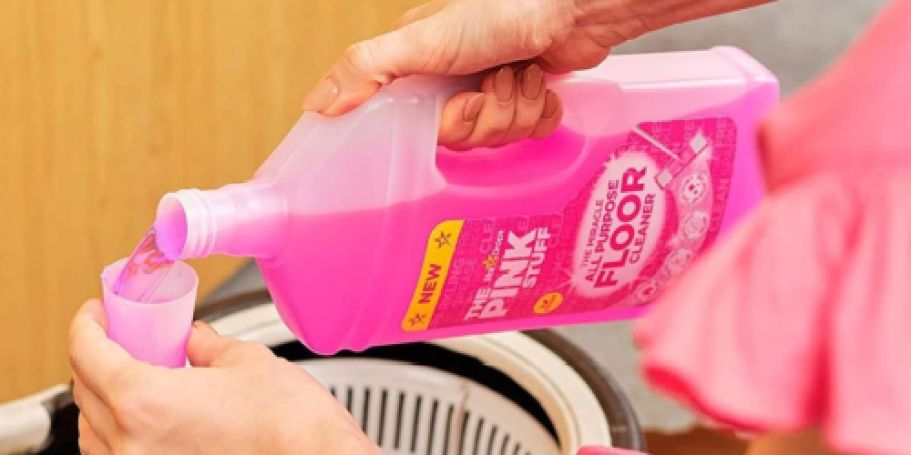 The Pink Stuff Floor Cleaner Just $5 on Amazon