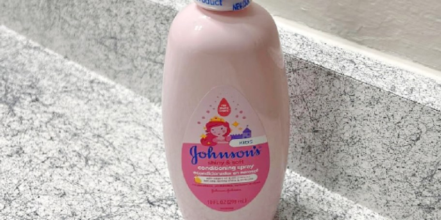 Johnson’s Tear-Free Conditioning Spray Just $4 Shipped on Amazon (Reg. $9)