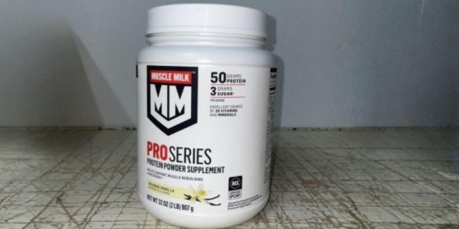 Muscle Milk 32oz Protein Powder Just $9 on Walgreens.com (Reg. $37)