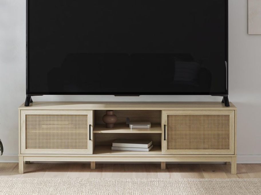 tv stand in living room
