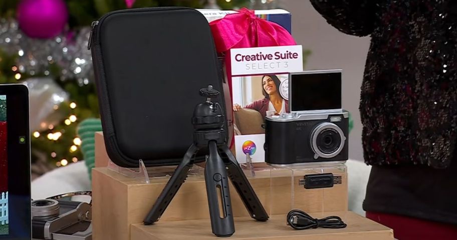 vivitar camera bundle on display