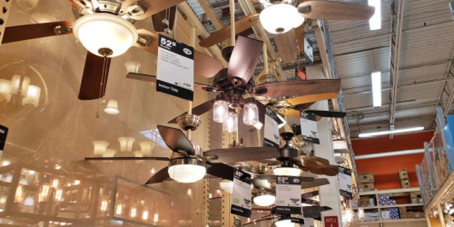 Home Depot Deals of the Day | Up to 50% Off Ceiling Fans, Lighting & More