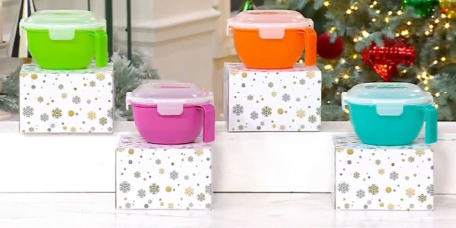 LocknLock Instant Cook Mugs 4-Count w/ Vented Lids & Gift Boxes $16.98 Shipped (Reg. $33)