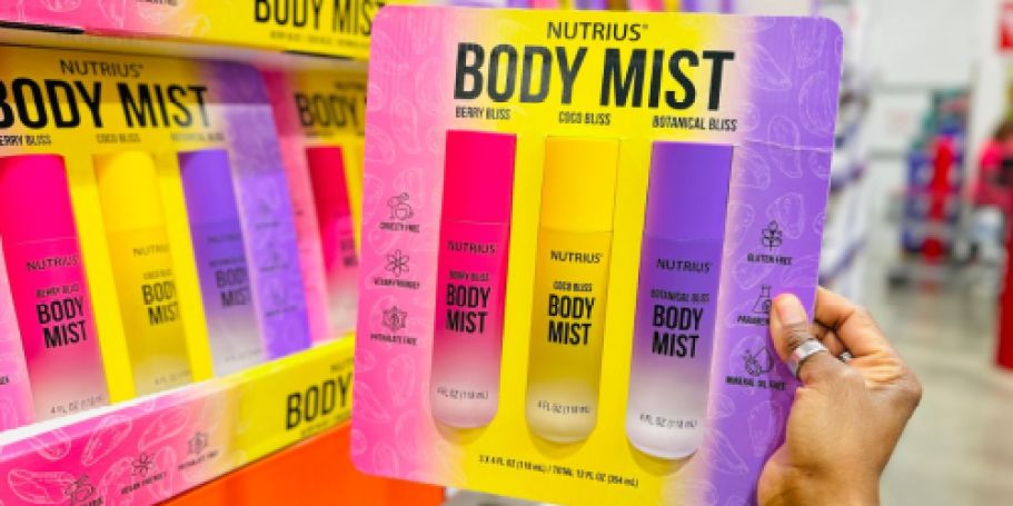 Nutrius Body Mist 3-Pack Just $15.97 Shipped at Costco (Reg. $37)