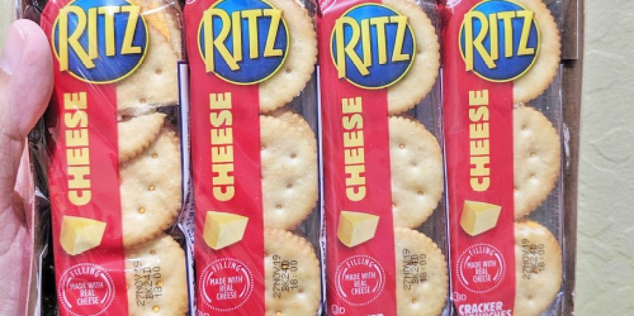 Ritz Sandwich Crackers 20-Count Only $5.93 Shipped on Amazon (Just 30¢ Per Pack)