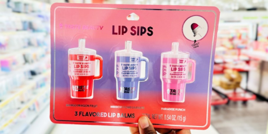 Mini Lip Balm Tumbler 3-Pack Only $5.99 on Target.com (Teen Easter Basket Stuffer!)