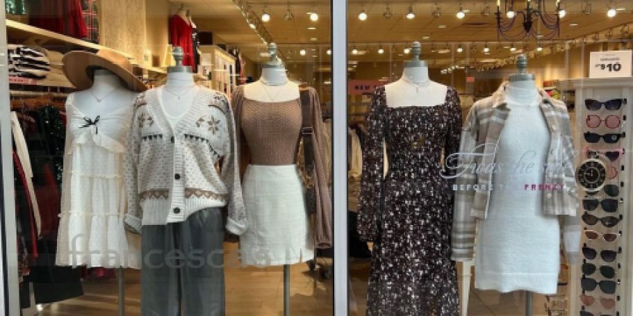 Francesca’s Going Out of Business – Shop the Warehouse Sale Now!