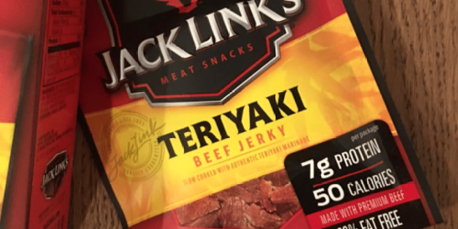 Jack Link’s Teriyaki Beef Jerky 5-Count Only $3.76 Shipped on Amazon