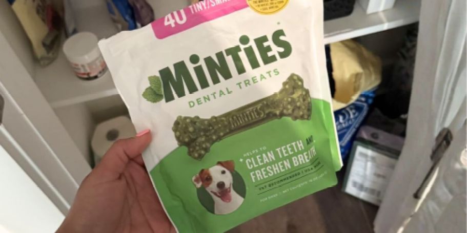 Minties Dental Dog Treats 40-Count Just $5 Shipped on Amazon (Reg. $13)