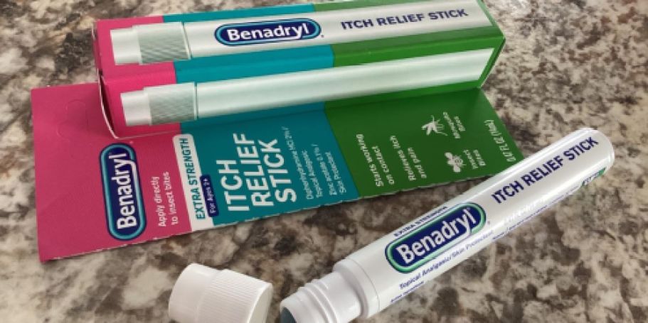 Benadryl Itch Relief Stick Just $1.48 After Walmart Cash