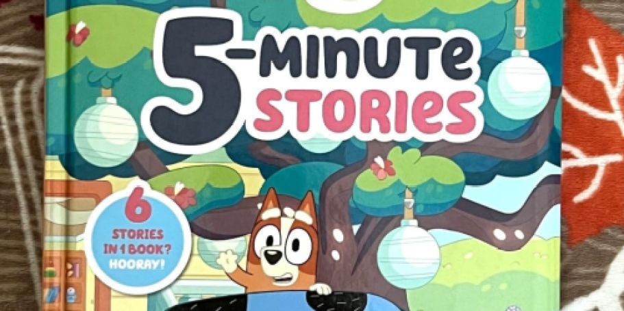 Bluey 5-Minute Stories Book Just $5.62 Shipped for Prime Members (Reg. $15) + More