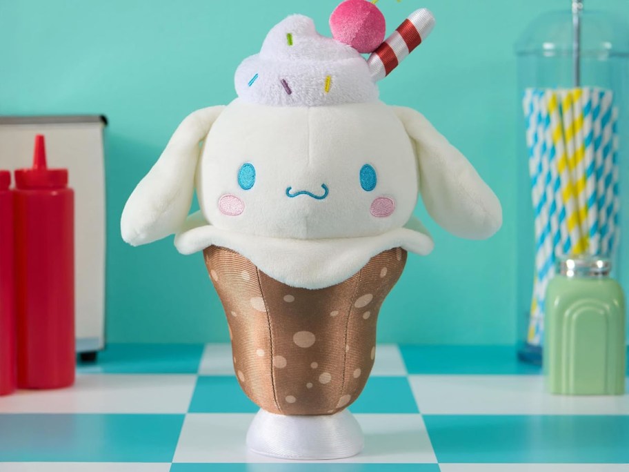 GUND Sanrio Cinnamoroll Root Beer Float 8 Plush