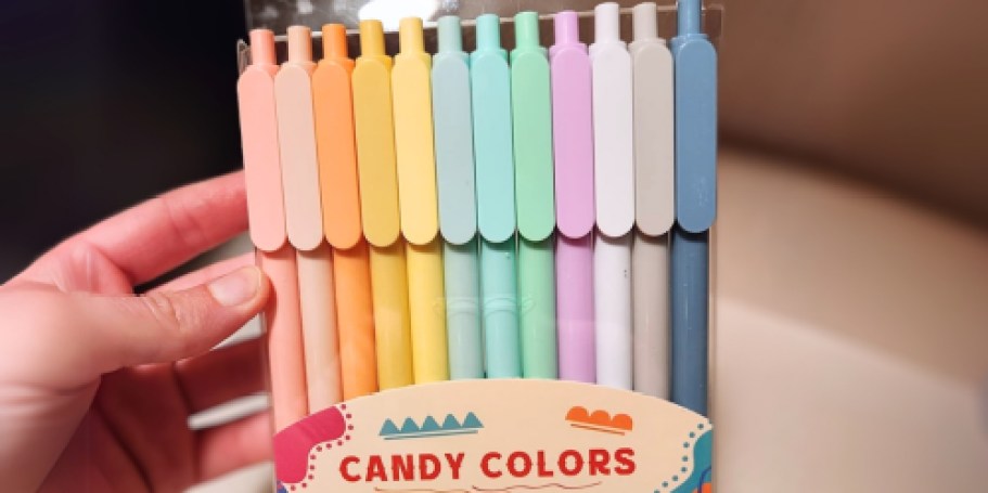 Pastel Ink Pens 12-Pack Just $4.82 Shipped on Amazon (Easy Teen Easter Basket Filler)