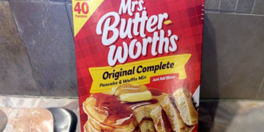 Mrs. Butterworth’s Pancake Mix Only $2.41 Shipped on Amazon (Reg. $5)
