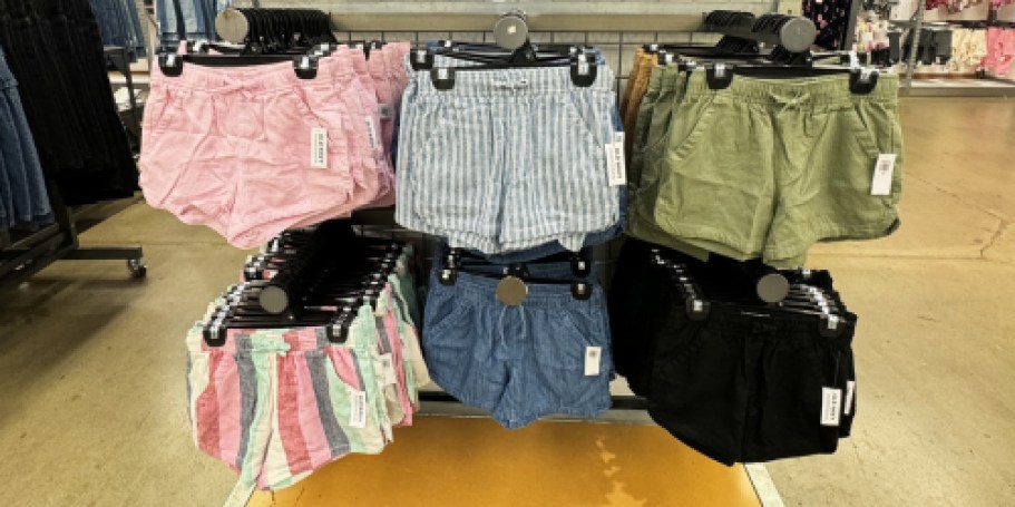 Up to 55% Off Old Navy Shorts | Styles from $9 (Reg. $20)