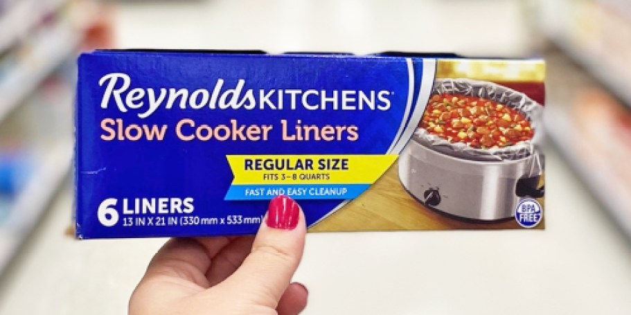 Reynolds Slow Cooker Liners 6-Count Only $3 Shipped on Amazon (Reg. $6)