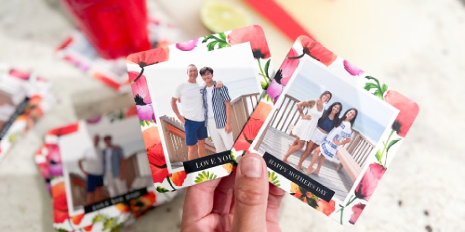 Last-Minute Mother’s Day Gift Idea: Personalized Photo Coasters Only $6 at Walgreens!