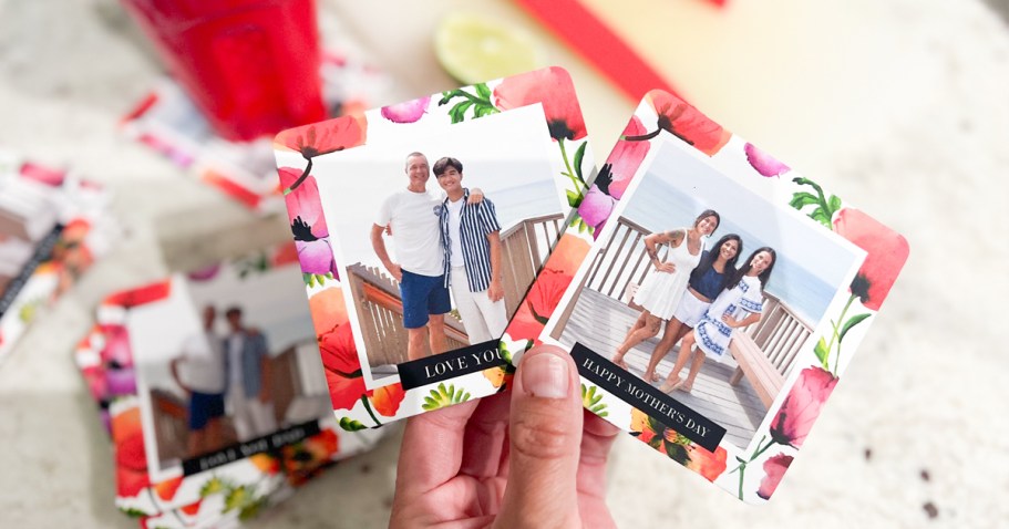 Last-Minute Mother’s Day Gift Idea: Personalized Photo Coasters Only $6 at Walgreens!