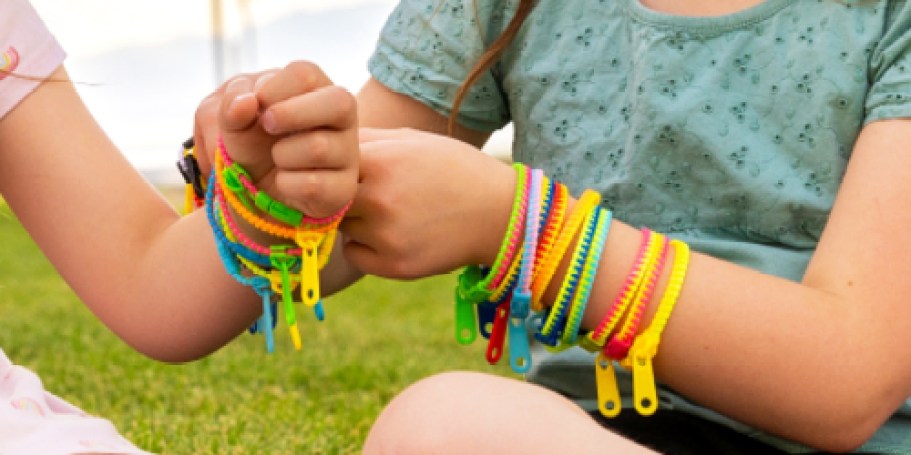 Zipper Bracelets 48-Pack Just $14.99 on Amazon (Fun Easter Egg Filler)