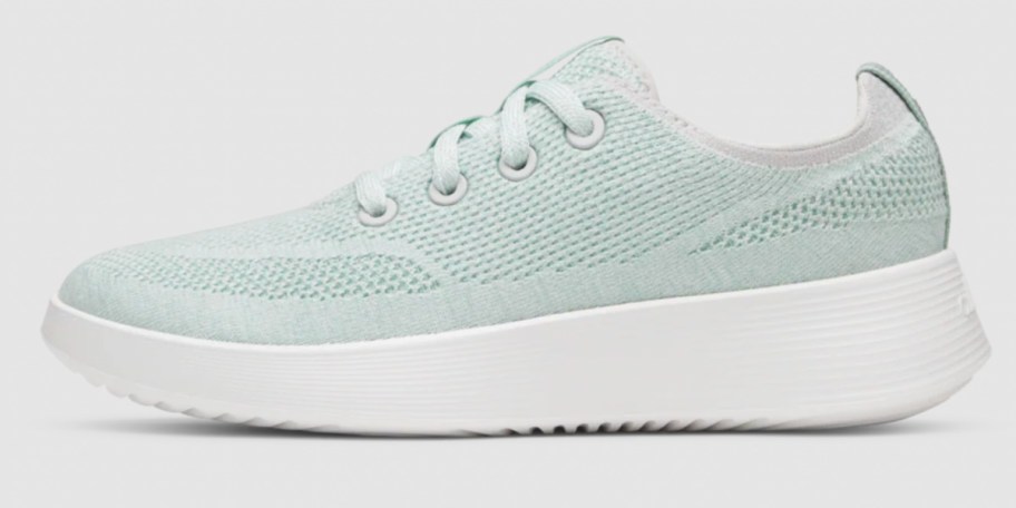 light blue sneakers