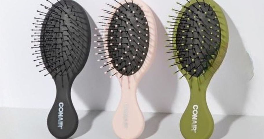 conair mini hair brushes