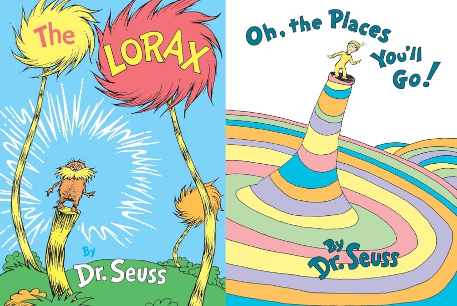 2 doctor seuss book covers
