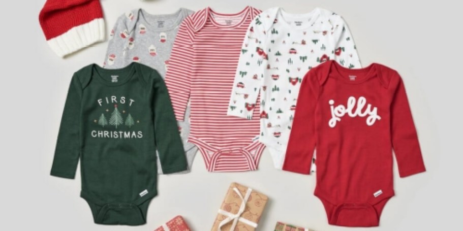 Up to 75% Off Gerber Baby Onesies | Styles from $2 Each!