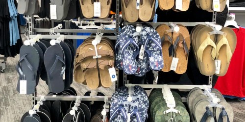 40% Off Target Men’s Flip-Flops, Slides & Sandals – Styles from $3 (Today ONLY!)