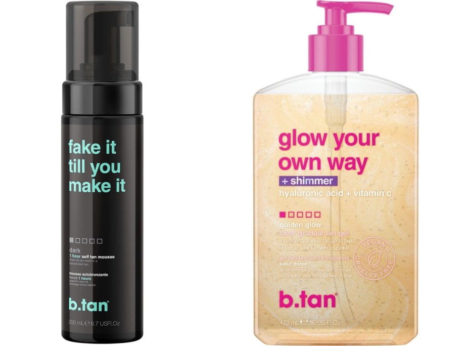 2 bottles of b.tan self tanner