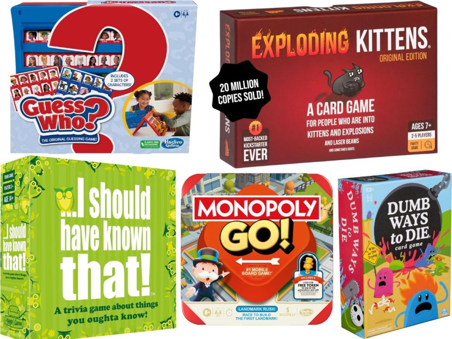 Various Board Games