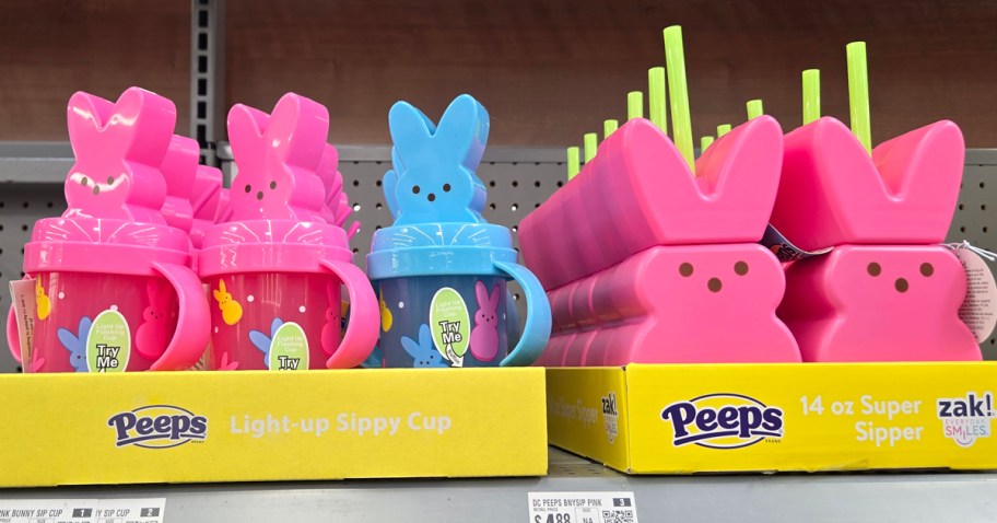 Peeps Light Up Sippy Cup and Super Sipper