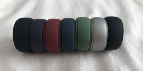 Silicone Men’s Wedding Bands 7-Pack Only $2.99 on Amazon